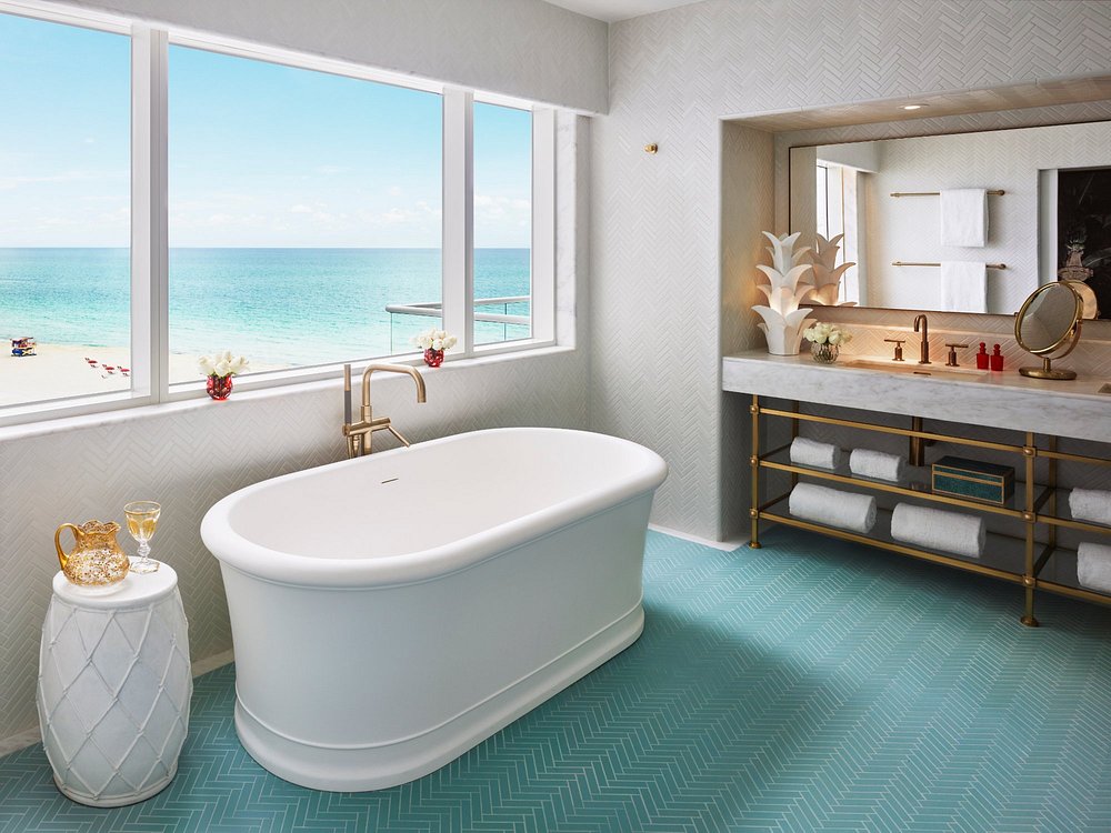 Faena Miami Beach has Jacuzzi room with private spa tub