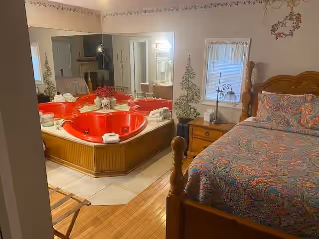 Black Forest Bed and Breakfast has Jacuzzi in room
