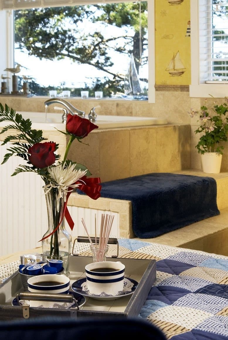 Baywood Shores Bed & Breakfast has Jacuzzi suites
