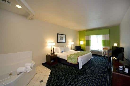 Fairfield Inn & Suites Traverse City has Jacuzzi suites