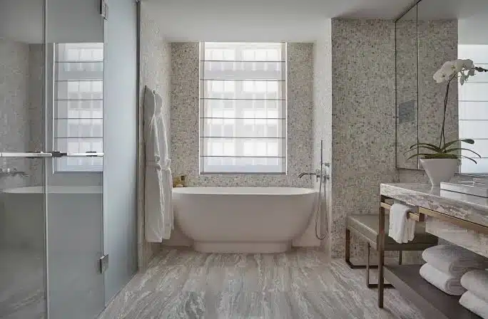 Four Seasons Hotel New York Downtown has Jacuzzi suites