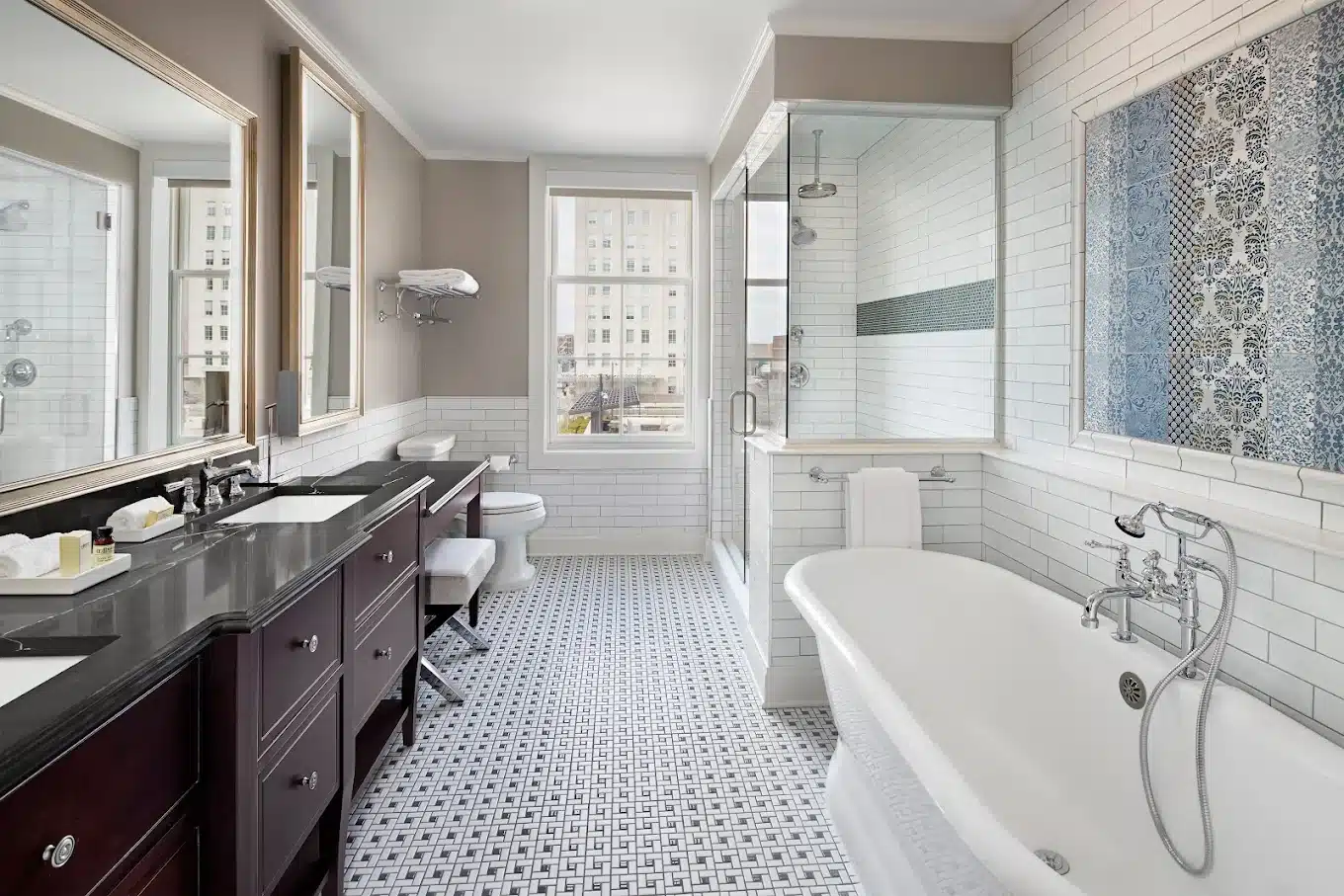 The Hancock Hotel has room with private spa tub