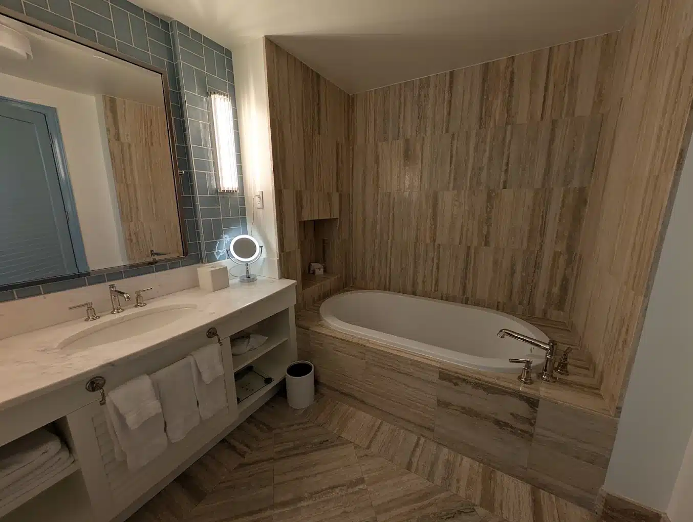 The Seagate Delray Beach has suites with private spa tub