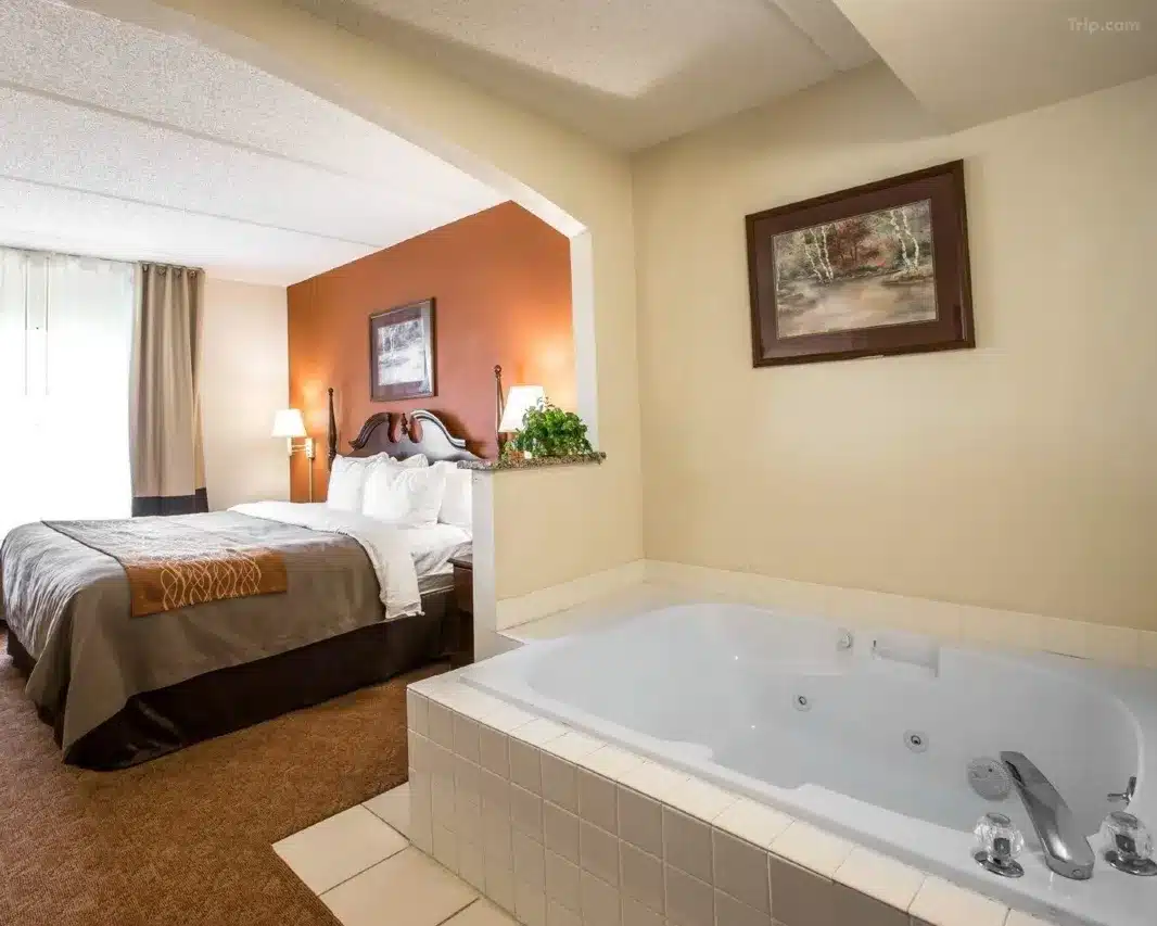 Comfort Inn & Suites at I-85 has whirlpool suites