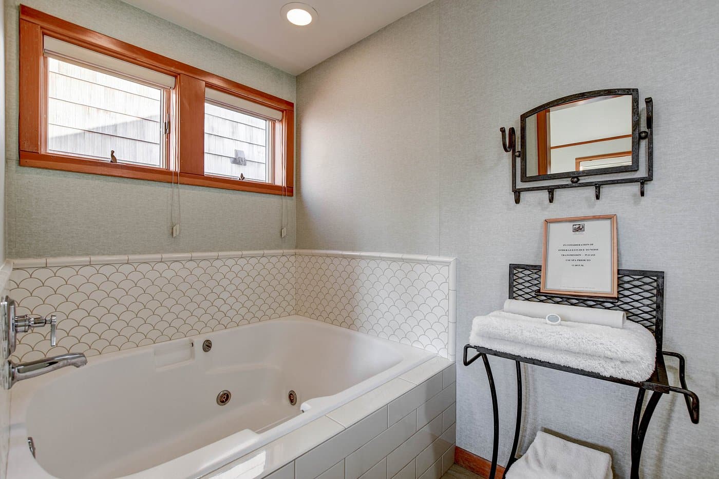 The Waves has jacuzzi suites
