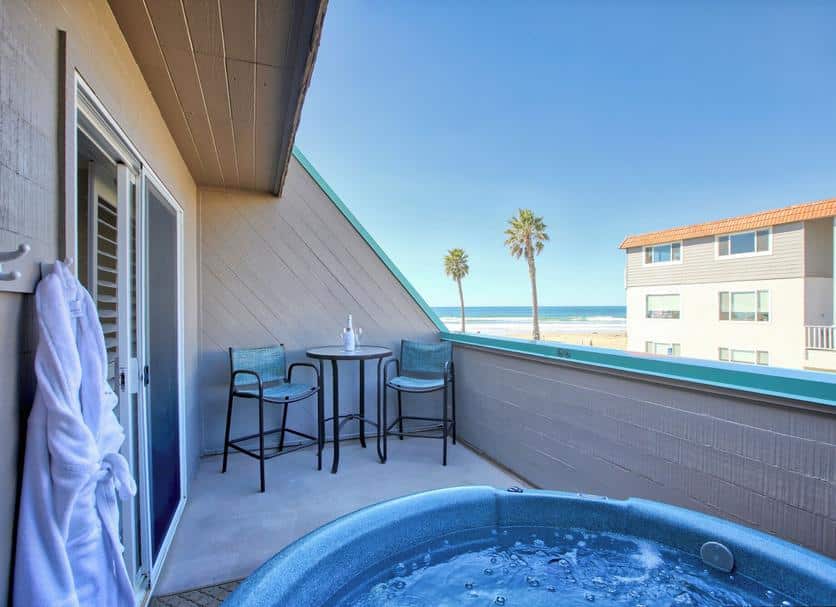 SeaVenture Beach Hotel & Restaurant has private Jacuzzi on balcony