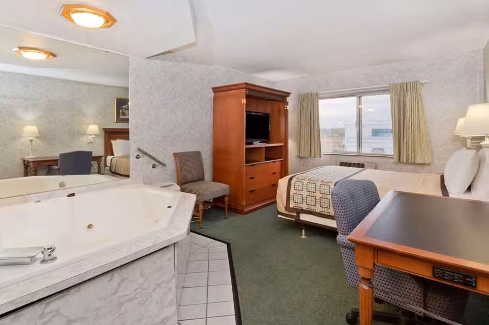Hilton Providence has jacuzzi suites
