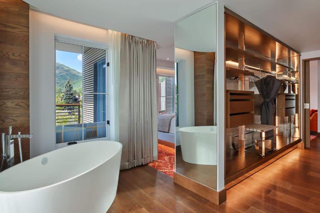 W Aspen has suites with private spa tub