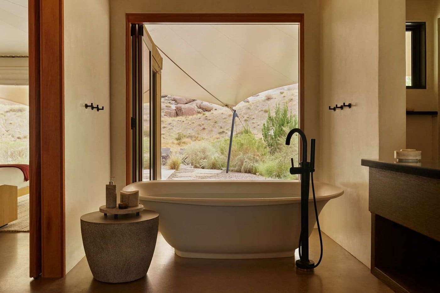Amangiri has suites with private spa tub