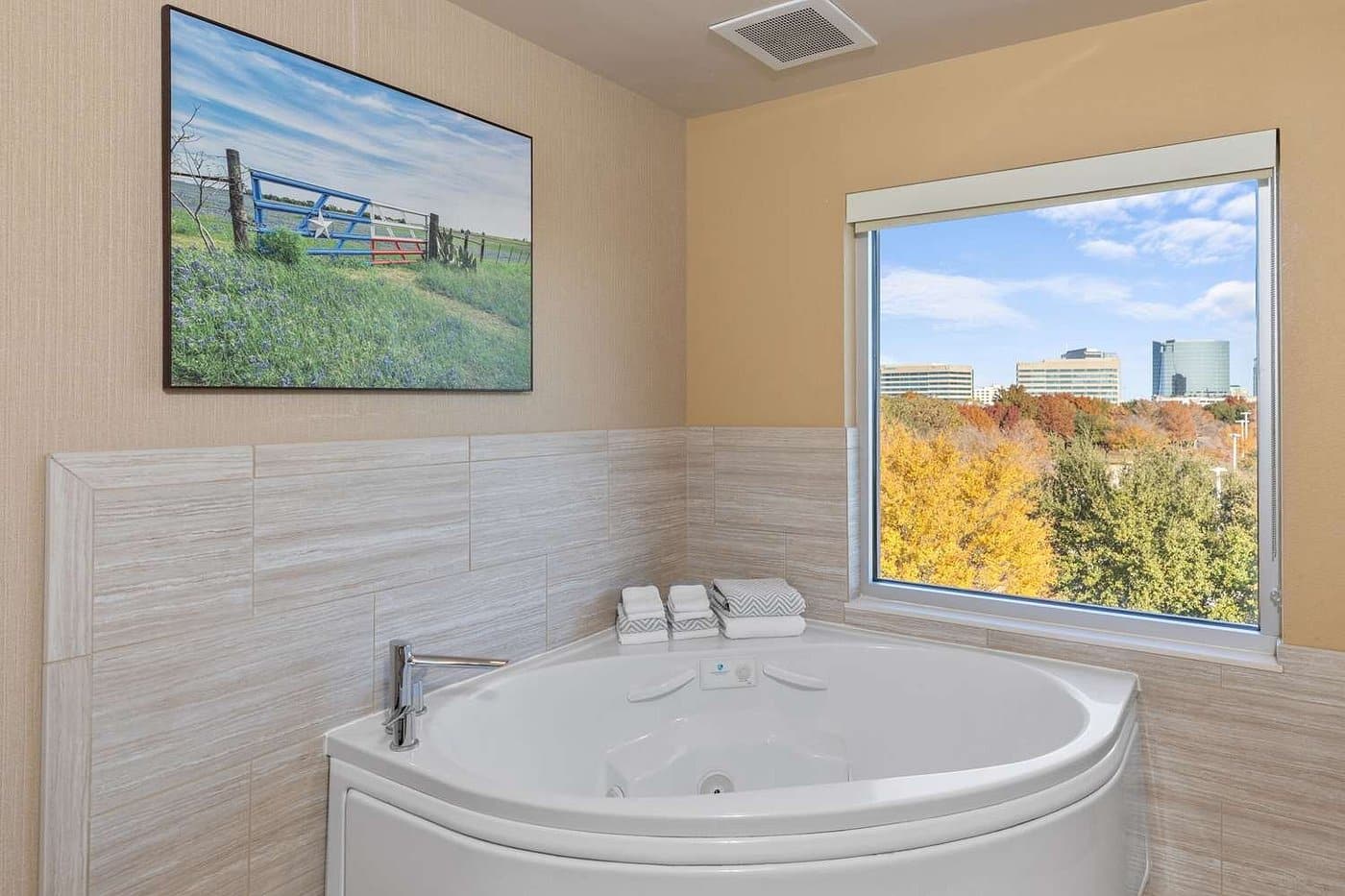 Cambria Hotel Plano Frisco has jacuzzi suites