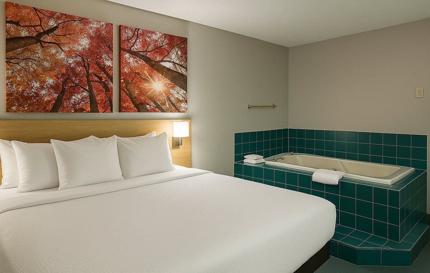 Days Inn by Wyndham Fergus Falls has jacuzzi suites