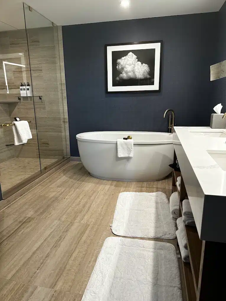 Omni PGA Frisco Resort has suites with private spa tub